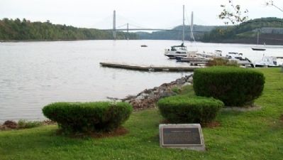 Penobscot River and Marker image. Click for full size.