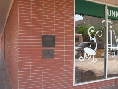 Brock's Department Store Marker. Click for full size. Brock's Department Store Marker image. Click for full size.
