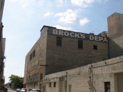 Brock's Department Store image. Click for full size.