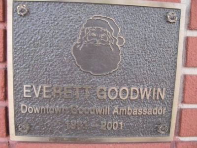 Plaque Placed Below the Marker image. Click for full size.
