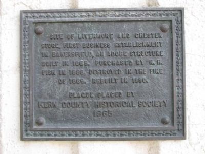 Livermore and Chester Store Marker image. Click for full size.