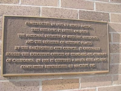 Standard Oil Company Building Marker. Click for full size. Standard Oil Company Building Marker image. Click for full size.