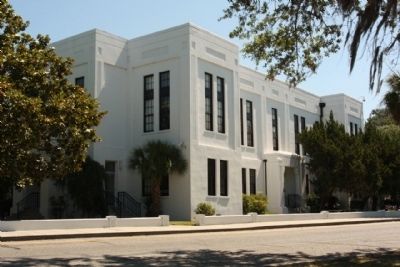 Beaufort Historic District , US District Court - Beaufort Federal Courthouse image. Click for full size.