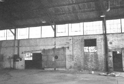 Curtiss-Wright Hangar Interior image. Click for full size.