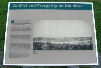 Conflict and Prosperity on the River Marker image. Click for full size.