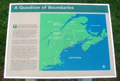 A Question of Boundaries Marker image. Click for full size.