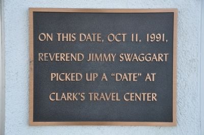 Jimmy Swaggart's "Date" Marker image. Click for full size.