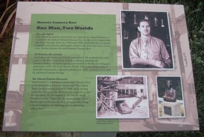 One Man, Two Worlds Marker image. Click for full size.