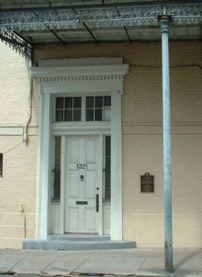 Denis House Marker at 1321 Charles Street. Click for full size. Denis House Marker at 1321 Charles Street image. Click for full size.