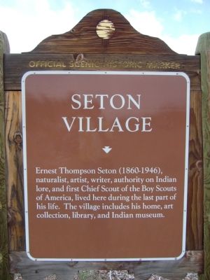 Seton Village Marker image. Click for full size.