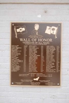 Wall of Honor 2012 Plaque image. Click for full size.