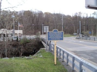 The Borden Bridge Marker image. Click for full size.