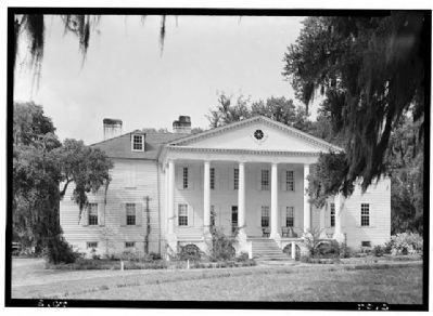 Hampton Plantation Historic American Engineering Record image. Click for full size.