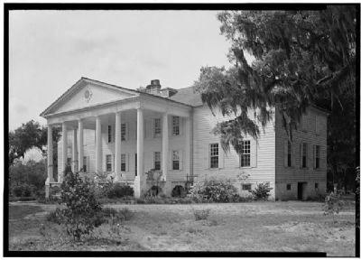 Hampton Plantation Historic American Engineering Record image. Click for full size.