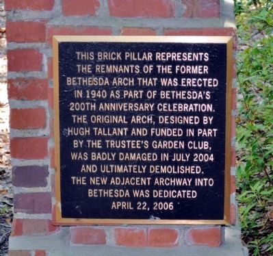 Brick Pillar Marker. Click for full size. Brick Pillar Marker image. Click for full size.