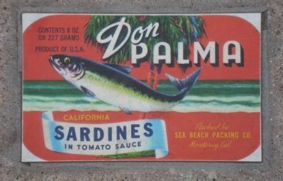 Don Palma Sardines Can Label image. Click for full size.
