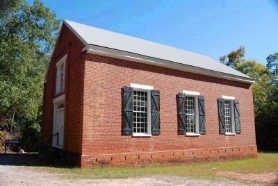 Old Pickens Presbyterian Church<br>Southwest Side. Click for full size. Old Pickens Presbyterian Church<br>Southwest Side image. Click for full size.