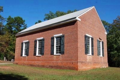 Old Pickens Presbyterian Church<br>Northeast Side. Click for full size. Old Pickens Presbyterian Church<br>Northeast Side image. Click for full size.