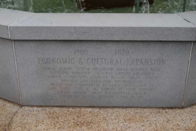 Elberton Granite Bicentennial Memorial Fountain<br>Tenth Panel image. Click for full size.
