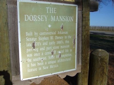 The Dorsey Mansion Marker image. Click for full size.