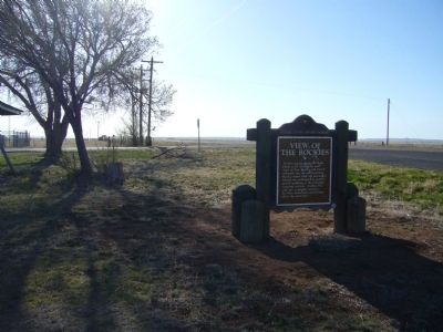 View of the Rockies Marker. Click for full size. View of the Rockies Marker image. Click for full size.
