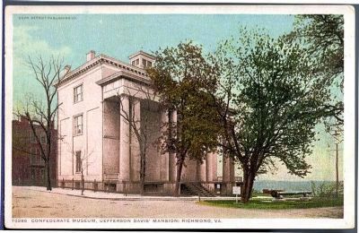 Confederate Museum, Jefferson Davis' Mansion, Richmond, Va image. Click for full size.