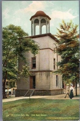 Old Bell Tower, Richmond, Va. image. Click for full size.