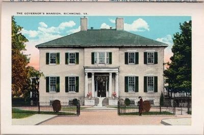 Governor's Mansion, Richmond, Va. image. Click for full size.