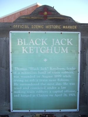 Black Jack Ketchum Marker image. Click for full size.