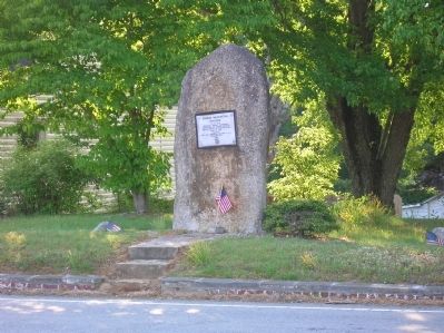 George Washington Boulder Marker. Click for full size. George Washington Boulder Marker image. Click for full size.