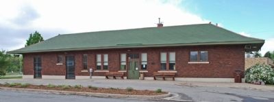 Pere Marquette Railway Depot image. Click for full size.