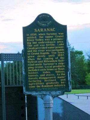 Saranac Marker image. Click for full size.
