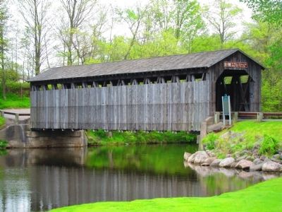 Fallasburg Covered Bridge. Click for full size. Fallasburg Covered Bridge image. Click for full size.