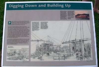 Digging Down and Building Up Marker image. Click for full size.