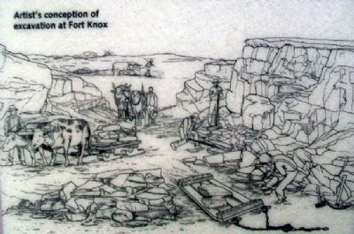 Digging Down and Building Up Marker image. Click for full size.