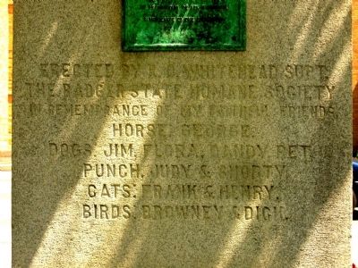 R.D. Whitehead Monument Marker image. Click for full size.