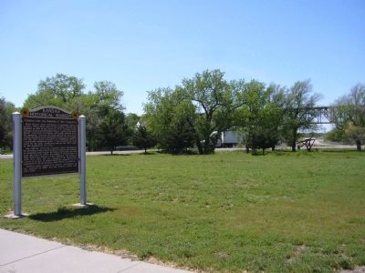 Arkalon and the Samson of the Cimarron Marker image. Click for full size.