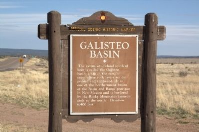Galisteo Basin Face of Marker image. Click for full size.