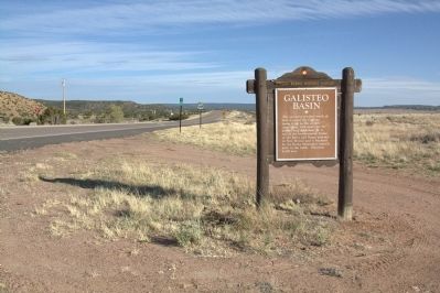Galisteo Basin and Marker image. Click for full size.