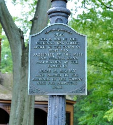 Original Gas Street Light Marker image. Click for full size.