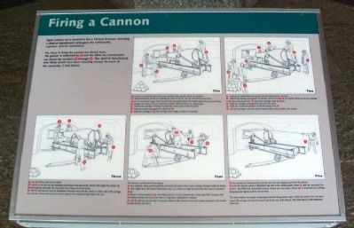 Firing a Cannon Marker image. Click for full size.
