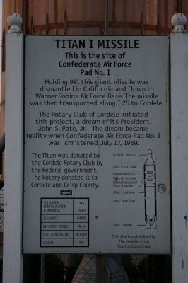 Titan I Missile Marker image. Click for full size.
