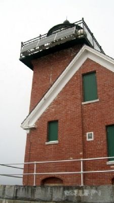 Rockland Breakwater Lighthouse image. Click for full size.