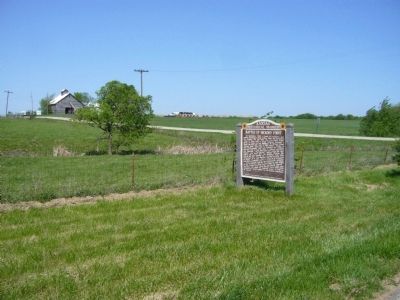 Battle of Hickory Point Marker image. Click for full size.