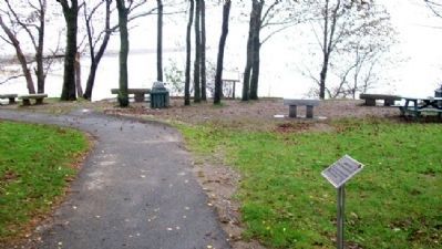 Rockland Harbor Trail Marker image. Click for full size.