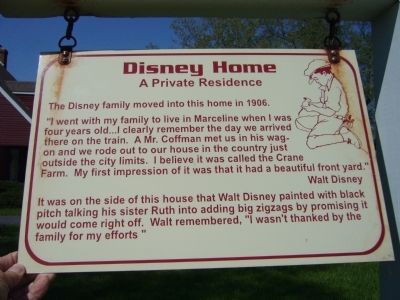 Disney Home Marker image. Click for full size.