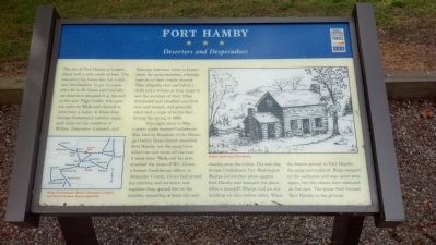 Fort Hamby Marker image. Click for full size.