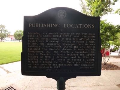 Publishing Locations Marker. Click for full size. Publishing Locations Marker image. Click for full size.