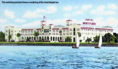 Hotel Forrest Lake Marker. Click for full size. Hotel Forrest Lake Marker image. Click for full size.