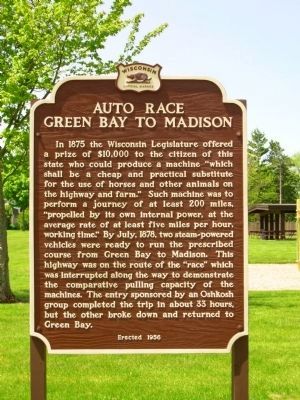 Auto Race Marker image. Click for full size.